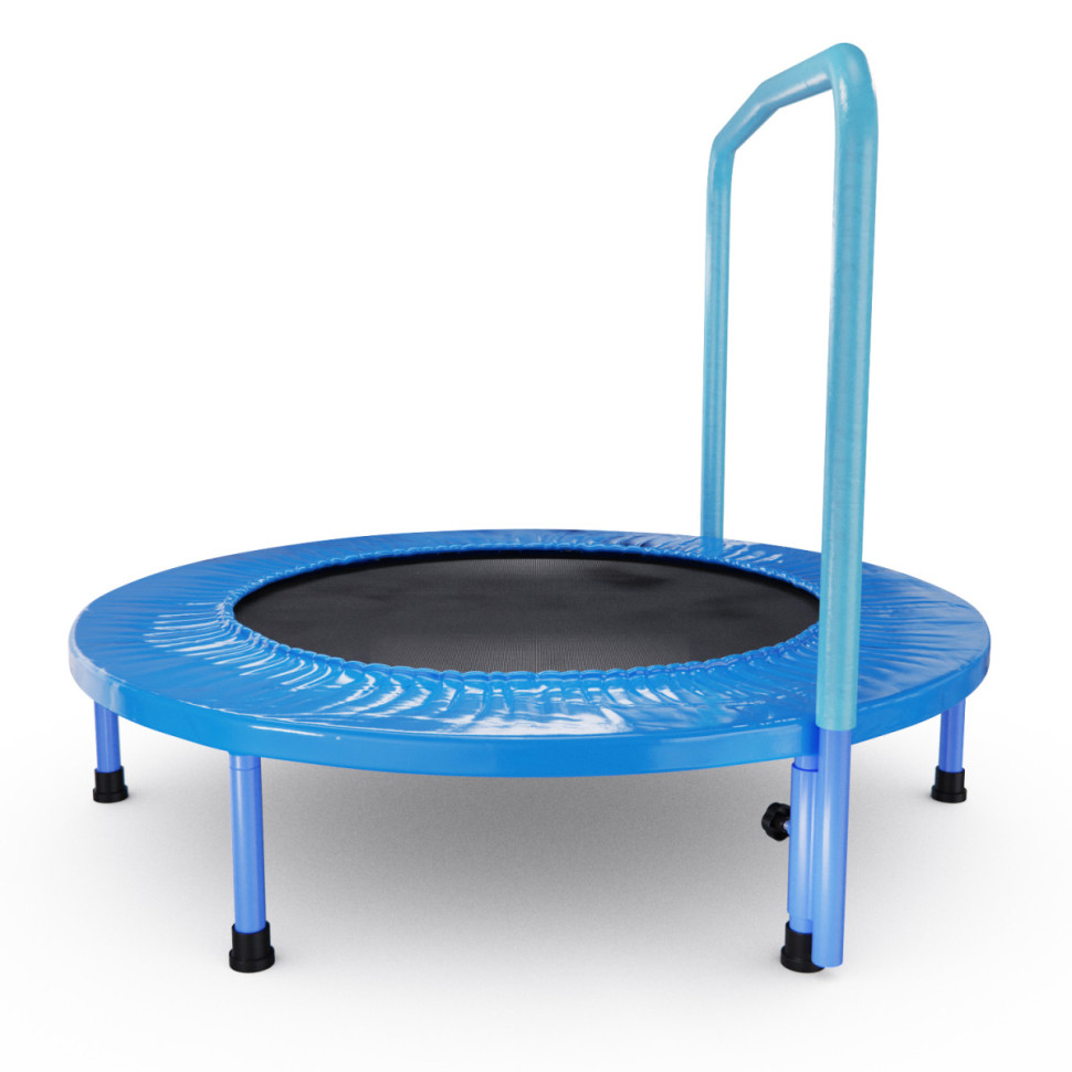 Батут с поручнем DFC JUMPFIT 36'' синий