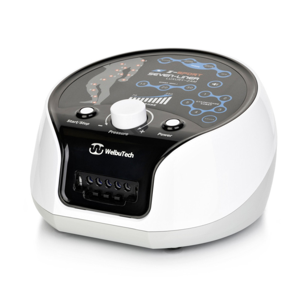 Аппарат прессотерапии Seven Liner ZAM-Luxury Z-Sport ПОЛНЫЙ, XXL (аппарат+ноги+рука+пояс)