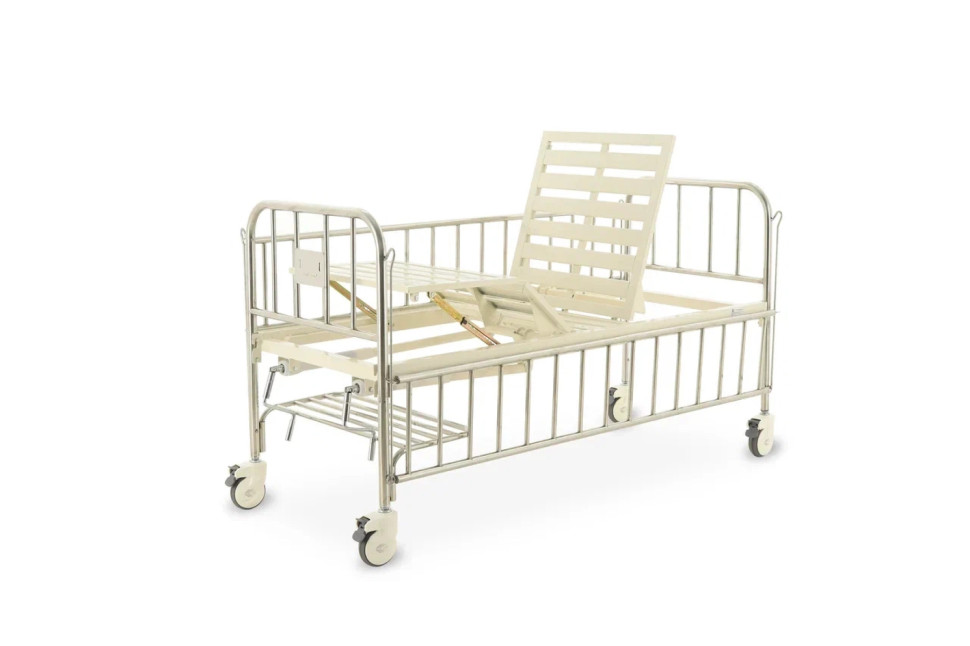 Кровать механическая Мед-Мос F-45 max (ММ-1002Н-00/2004Н-00) подростковая с матрасом