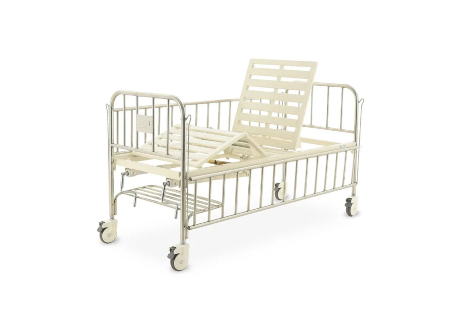 Кровать механическая Мед-Мос F-45 max (ММ-1002Н-00/2004Н-00) подростковая с матрасом