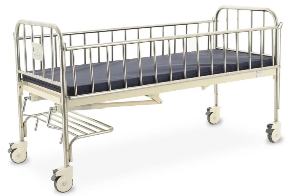 Кровать механическая Мед-Мос F-45 max (ММ-1002Н-00/2004Н-00) подростковая с матрасом