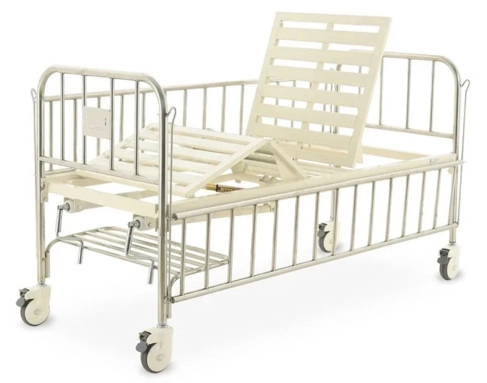 Кровать механическая Мед-Мос F-45 max (ММ-1002Н-00/2004Н-00) подростковая с матрасом