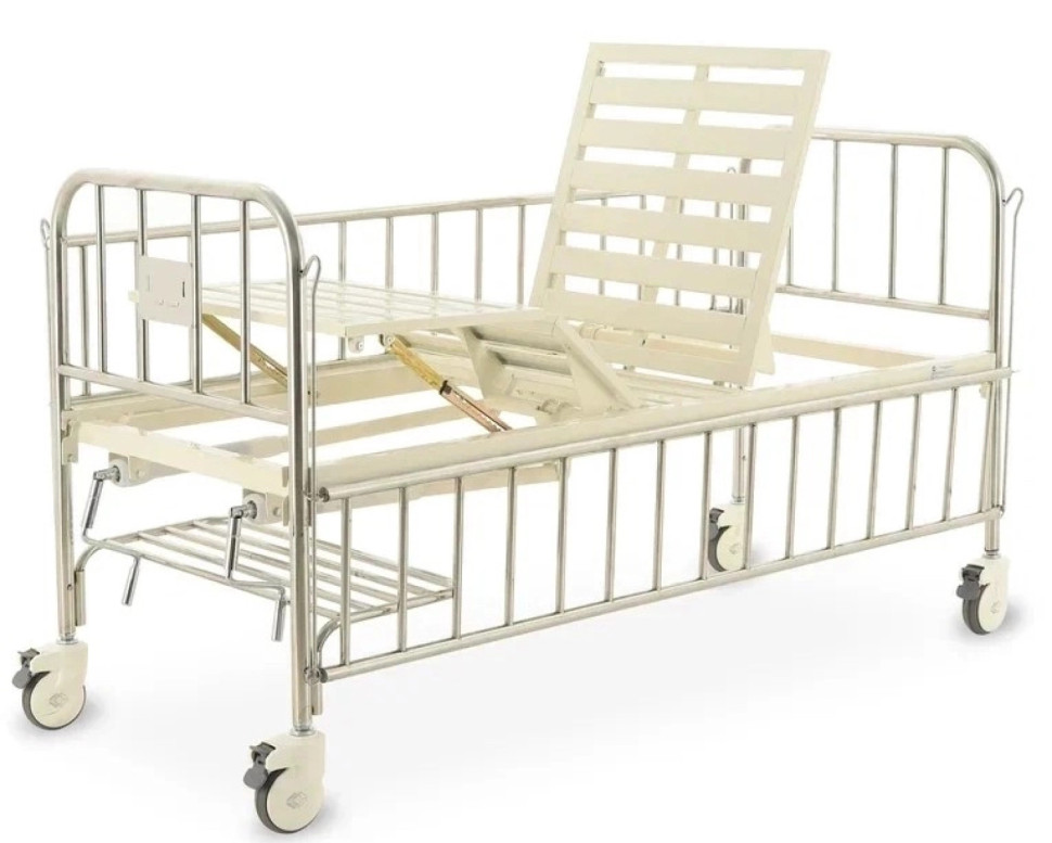 Кровать механическая Мед-Мос F-45 max (ММ-1002Н-00/2004Н-00) подростковая с матрасом