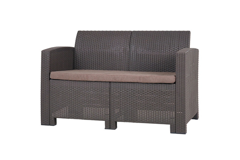 Arizona b:rattan, Диван двухместный, венге (2-х местная подушка)