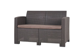 Arizona b:rattan, Диван двухместный, венге (2-х местная подушка)