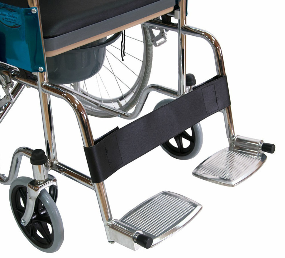 Кресло-коляска с санит. оснащением FS681-45