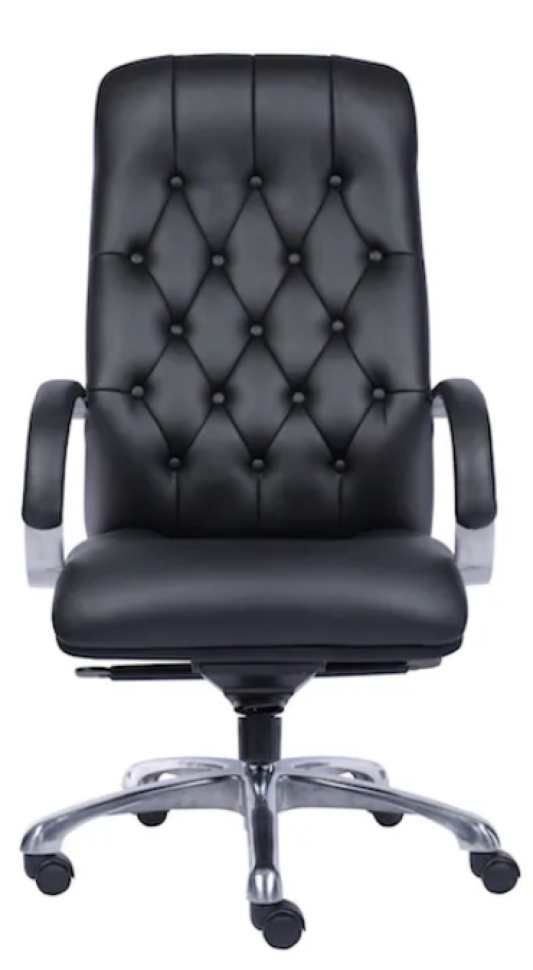 Офисное кресло Premium класса - Monaco экокожа черный