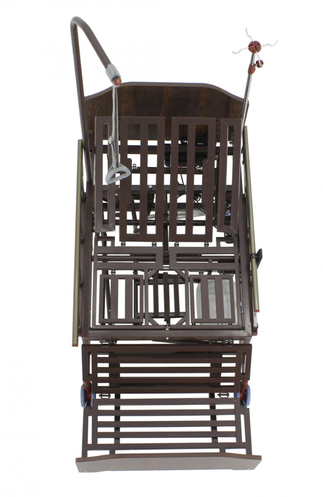 Кровать электрическая DB-11А (МЕ-5228Н-10) ЛДСП Венге с боковым переворачиванием, т/у с матрасом