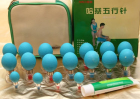 Магнитные банки акупункционного действия серебро 18 шт.