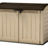 Ящик Store it out ULTRA, 2000 л, бежево-коричневый