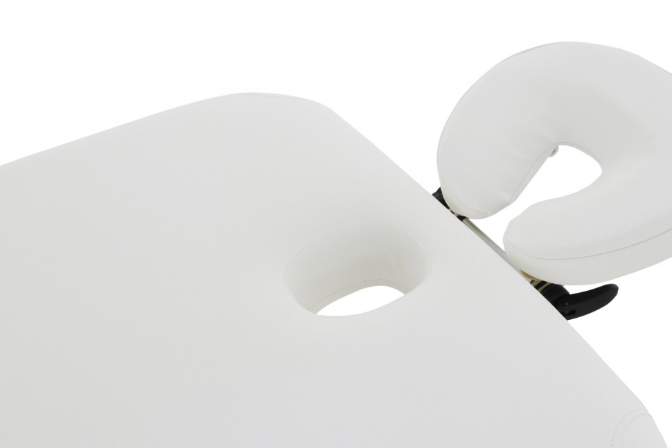 Массажный стол электрический MED-MOS ММКМ-2 (КО-156Д) белый/белое дерево