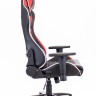 Кресло Everprof Lotus S11 Экокожа Черный/Красный