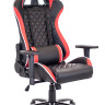Кресло Everprof Lotus S11 Экокожа Черный/Красный