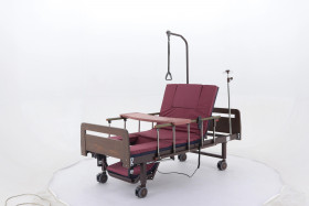 Кровать электр. Мед-Мос YG-2 (МЕ-2028Н-01) ЛДСП без т/у с матрасом