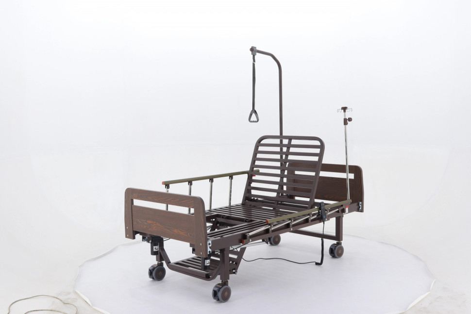 Кровать электр. Мед-Мос YG-2 (МЕ-2028Н-01) ЛДСП без т/у с матрасом