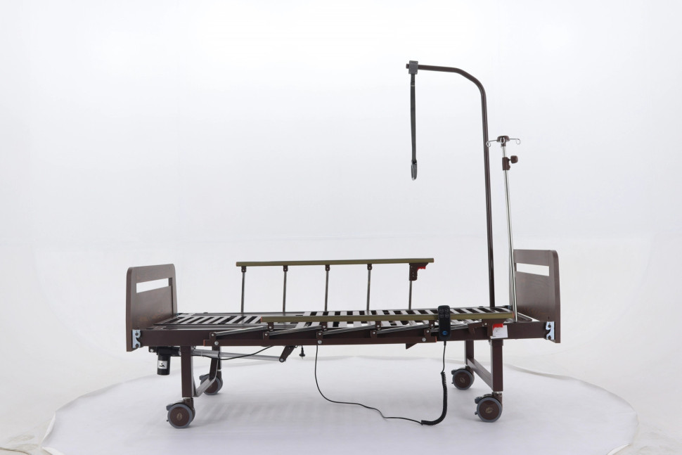 Кровать электр. Мед-Мос YG-2 (МЕ-2028Н-01) ЛДСП без т/у с матрасом