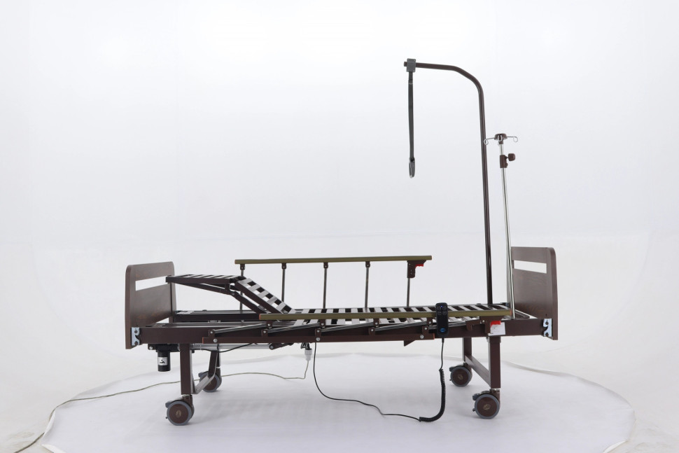 Кровать электр. Мед-Мос YG-2 (МЕ-2028Н-01) ЛДСП без т/у с матрасом