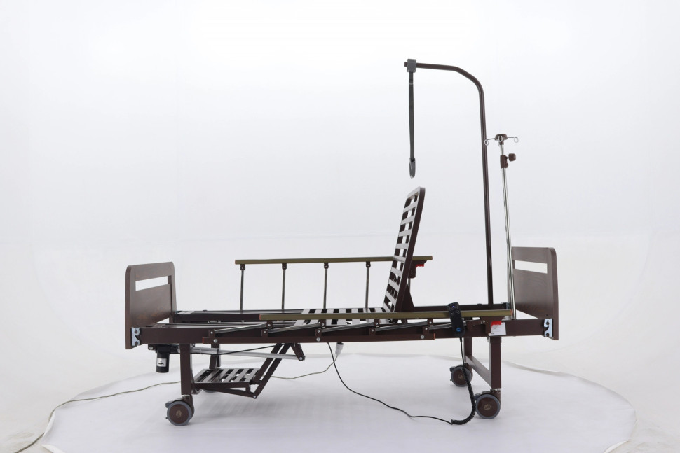 Кровать электр. Мед-Мос YG-2 (МЕ-2028Н-01) ЛДСП без т/у с матрасом