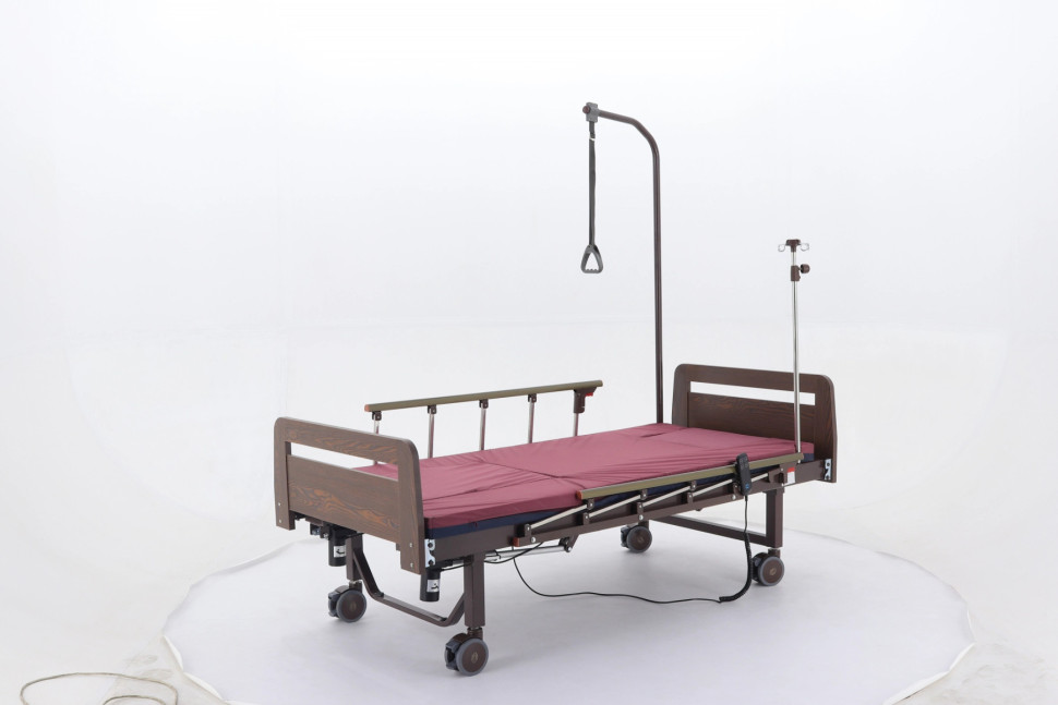 Кровать электр. Мед-Мос YG-2 (МЕ-2028Н-01) ЛДСП без т/у с матрасом