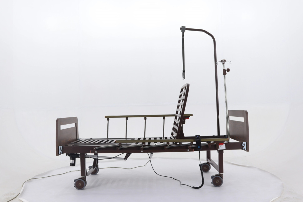 Кровать электр. Мед-Мос YG-2 (МЕ-2028Н-01) ЛДСП без т/у с матрасом