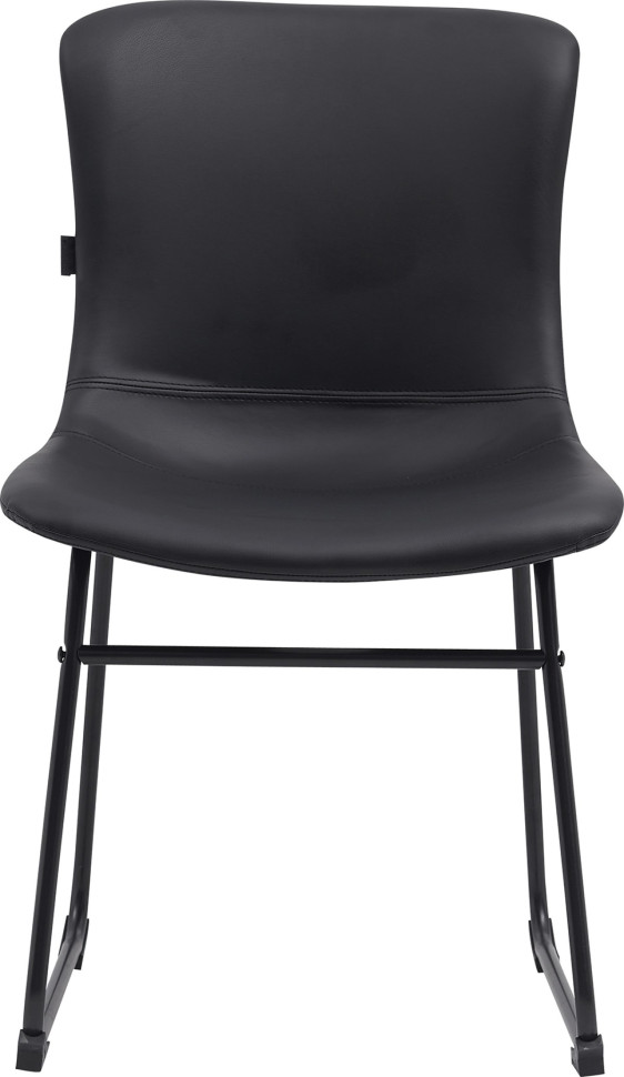 Кресло для посетителей Everprof Expo CF Экокожа Черный