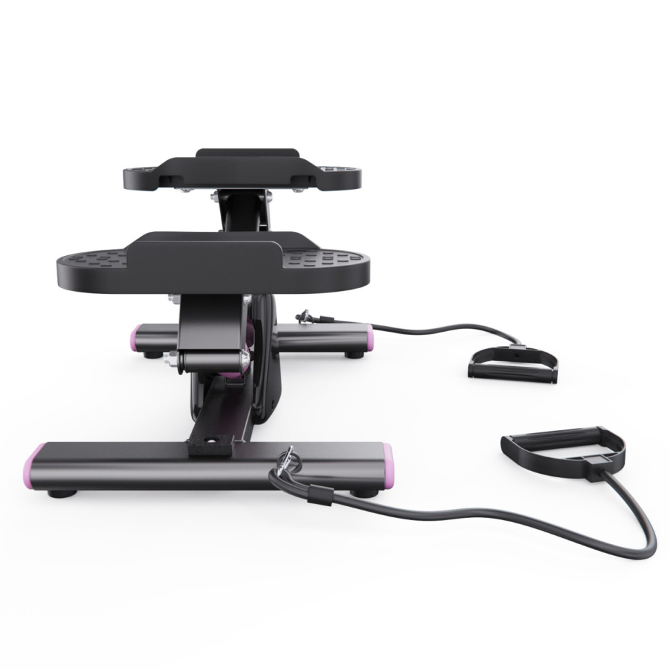 Балансировочный степпер DFC SC-S012E / pink с эспандерами