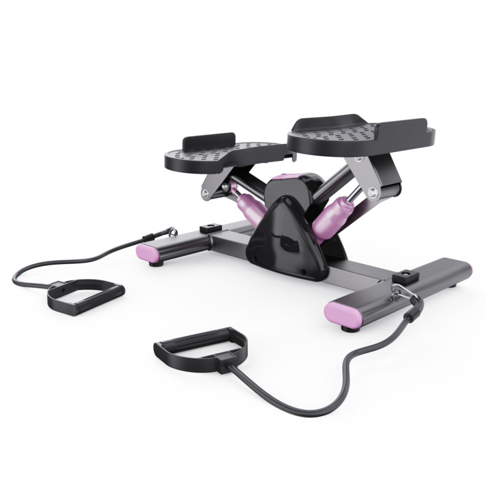 Балансировочный степпер DFC SC-S012E / pink с эспандерами