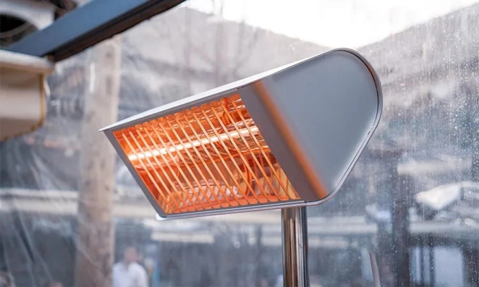 Инфракрасный уличный обогреватель Kvimol КМ-07К с пультом ДУ