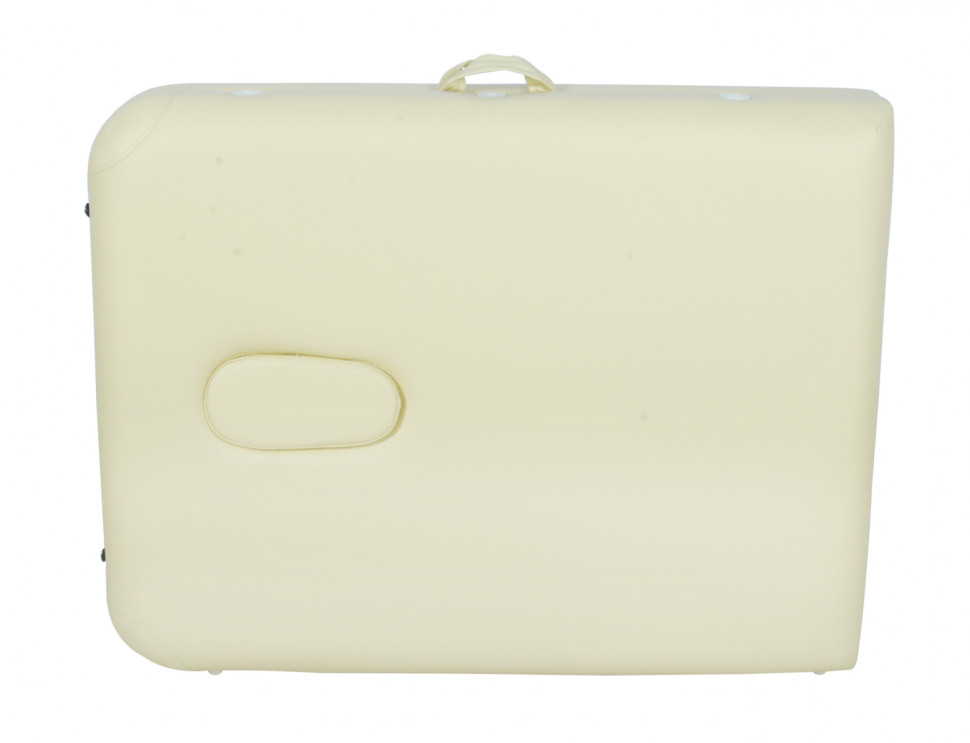 Стол массажный складной (переносной) алюминиевый JFAL01A 2-секционный бежевый