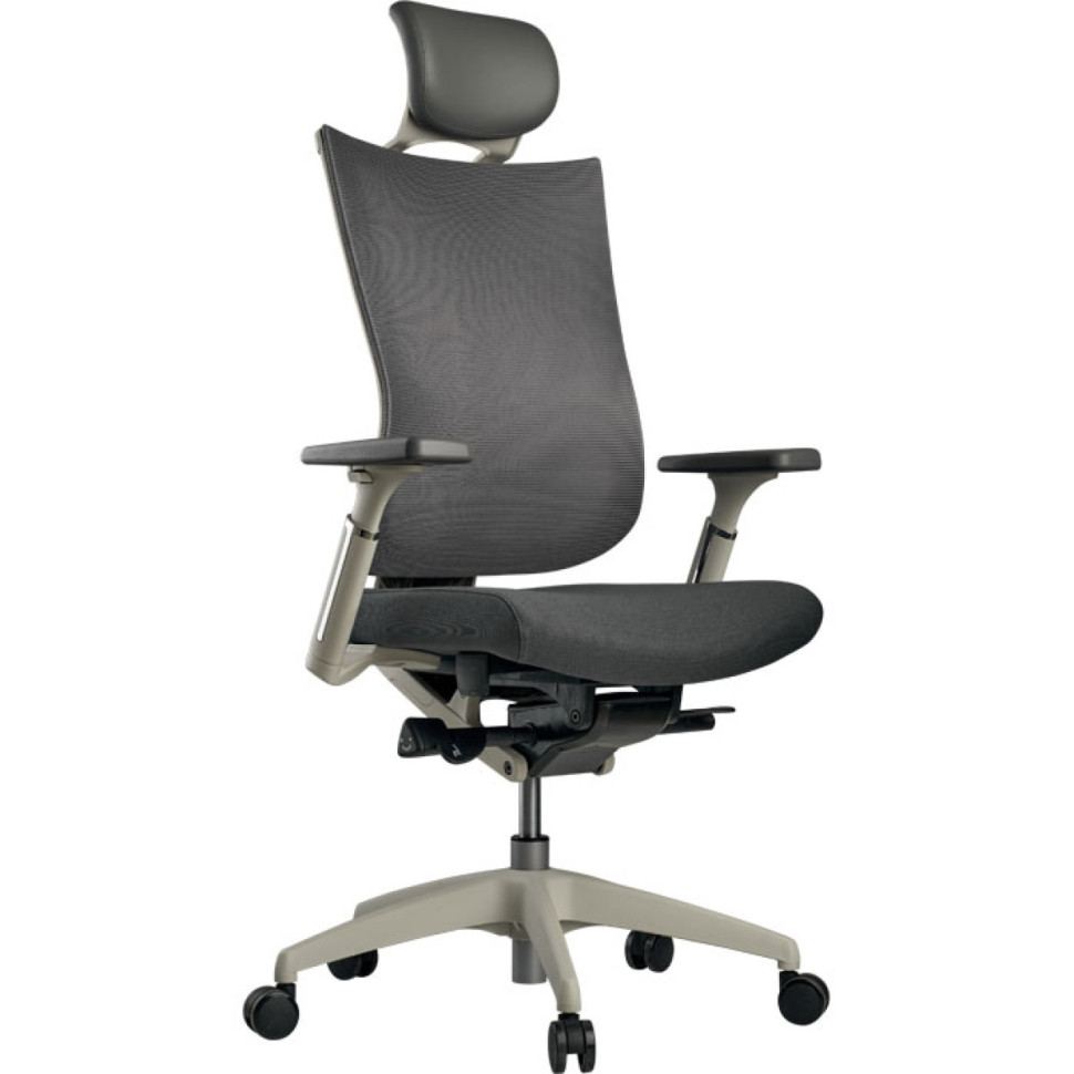 Функциональное кресло Schairs Tone-M01W, Цвет: серый