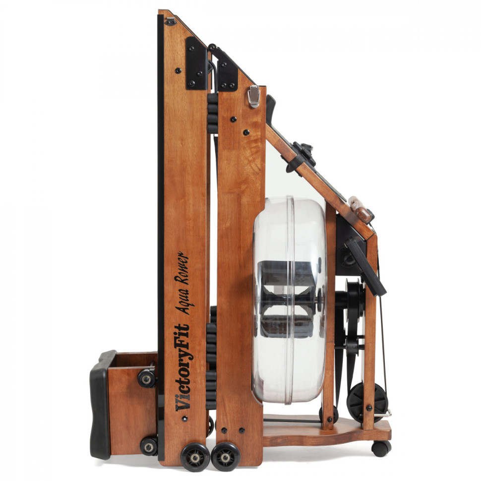 Водный гребной тренажер VictoryFit VF-WR802 цвет темно-коричневый