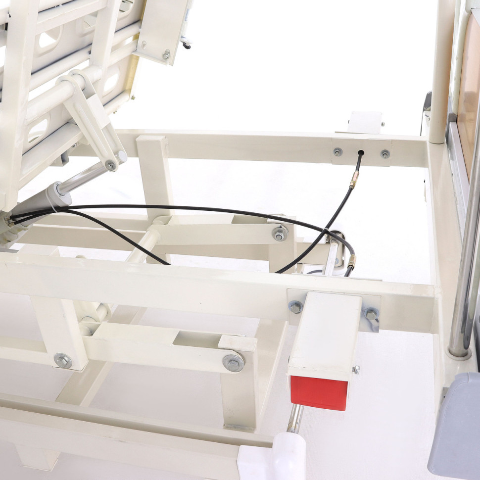 Кровать электр. Мед-Мос DB-3 (МЕ-3019H-02) (6 функц) с выдвиж. ложементом и растоматом (с матрасом) 