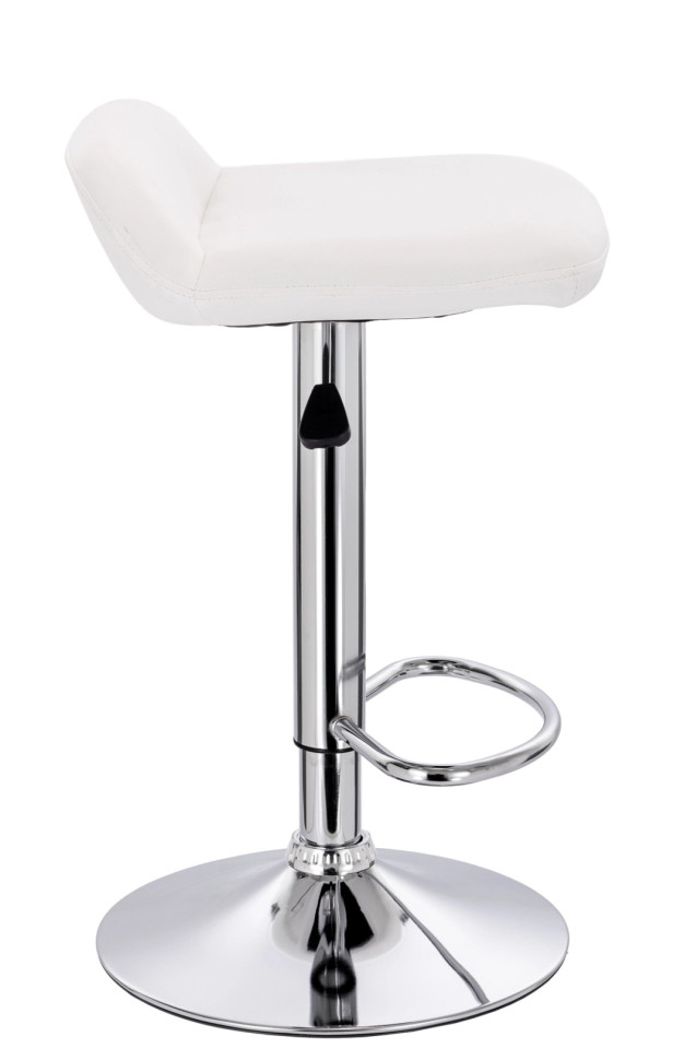 Стул барный Everprof Form Экокожа Белый