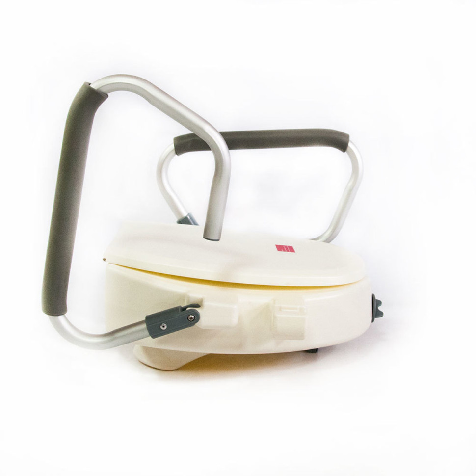 Насадка на унитаз с откидными ручками Mega718