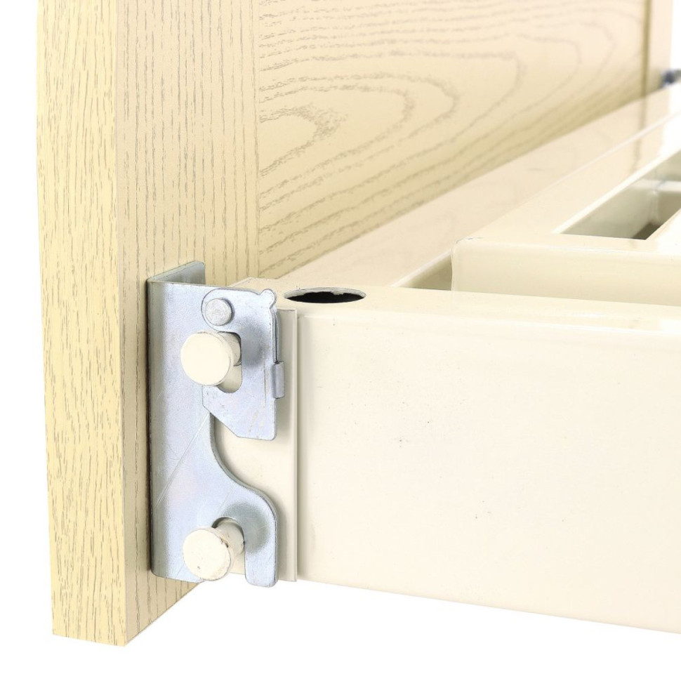 Кровать электрическая DB-7 (МЕ-2028Д-01) ЛДСП (светлое дерево) с матрасом