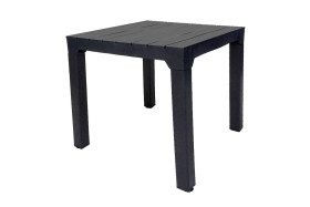 Boston b:rattan, Стол Quatro 780*780, антрацит