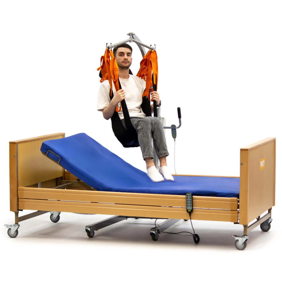 Подвес для подъемника с жесткими вставками, сетчатый полиэстер МЕТ RS-300 STRONG