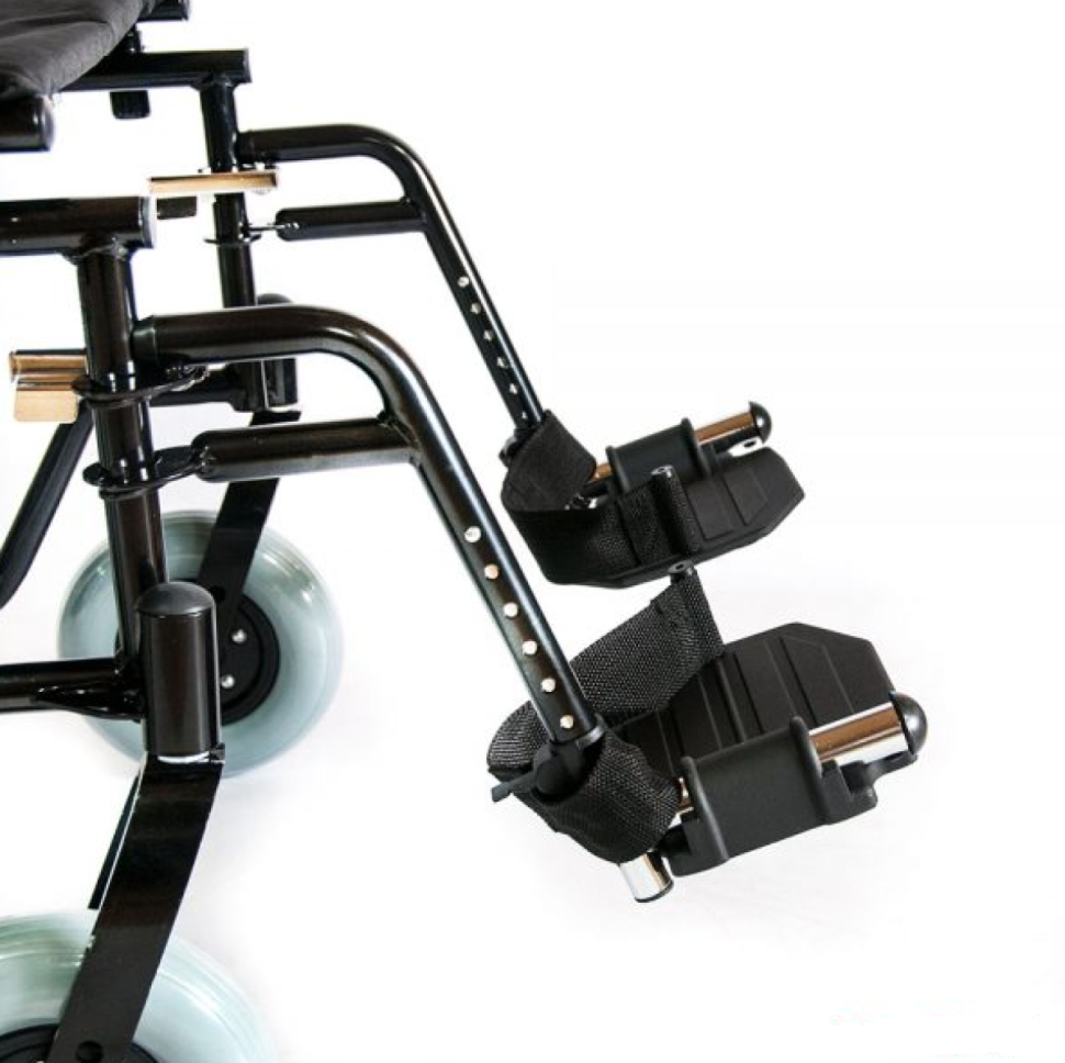 Кресло-коляска механическая 711AE (56см) (ткань) колеса пневмо