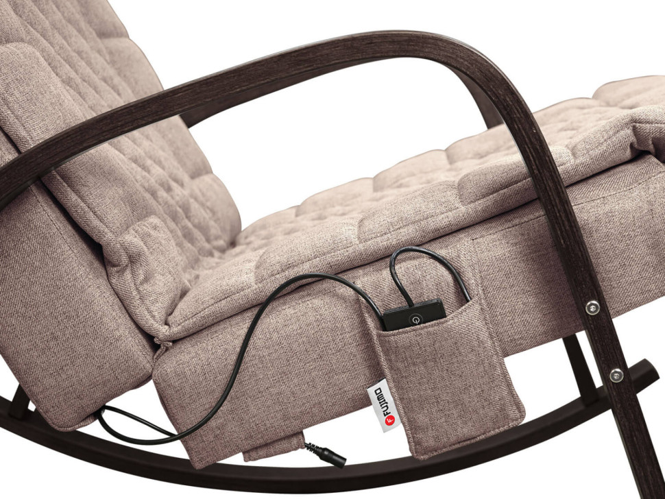 Массажное кресло качалка FUJIMO SOHO DELUXE F2000 TCFA Капучино (TONY3)