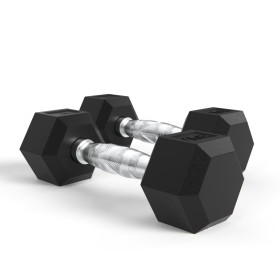 Гантели DFC гексаг. обрезиненная пара DB001-7 кг