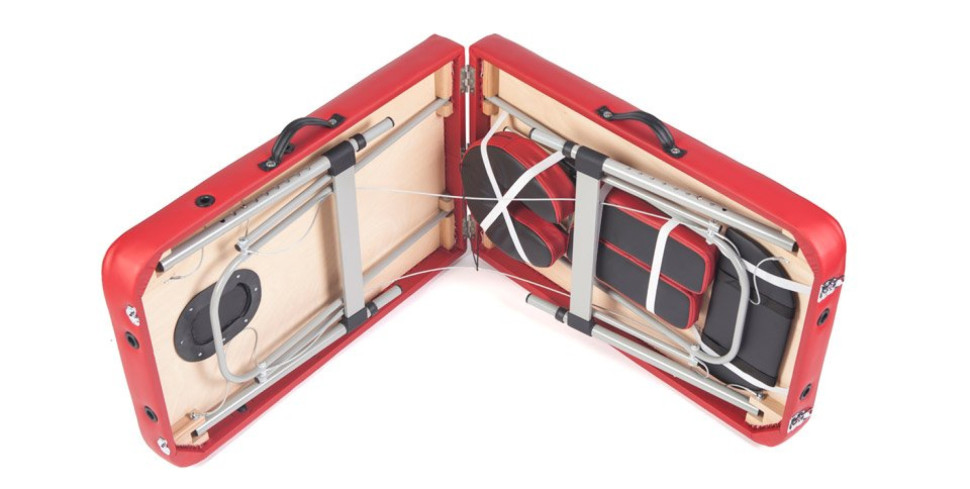 Массажный стол двухсекционный алюминиевый Casada Malta (2A)