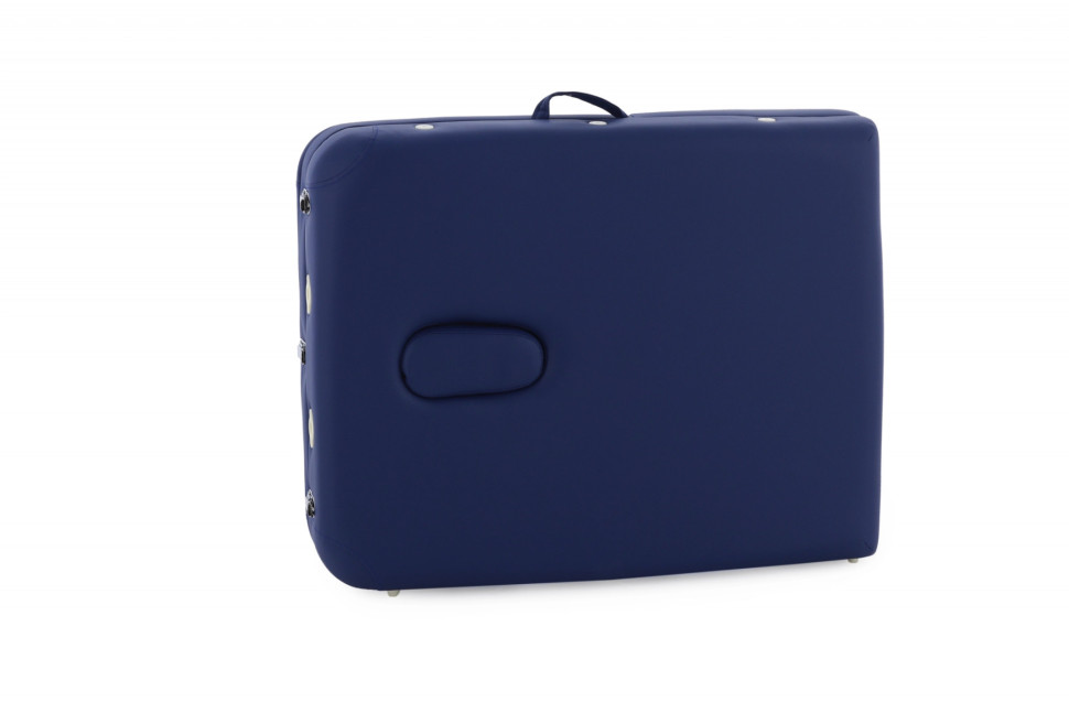 Стол массажный складной (переносной) алюминиевый JFAL01A 3-секционный синий