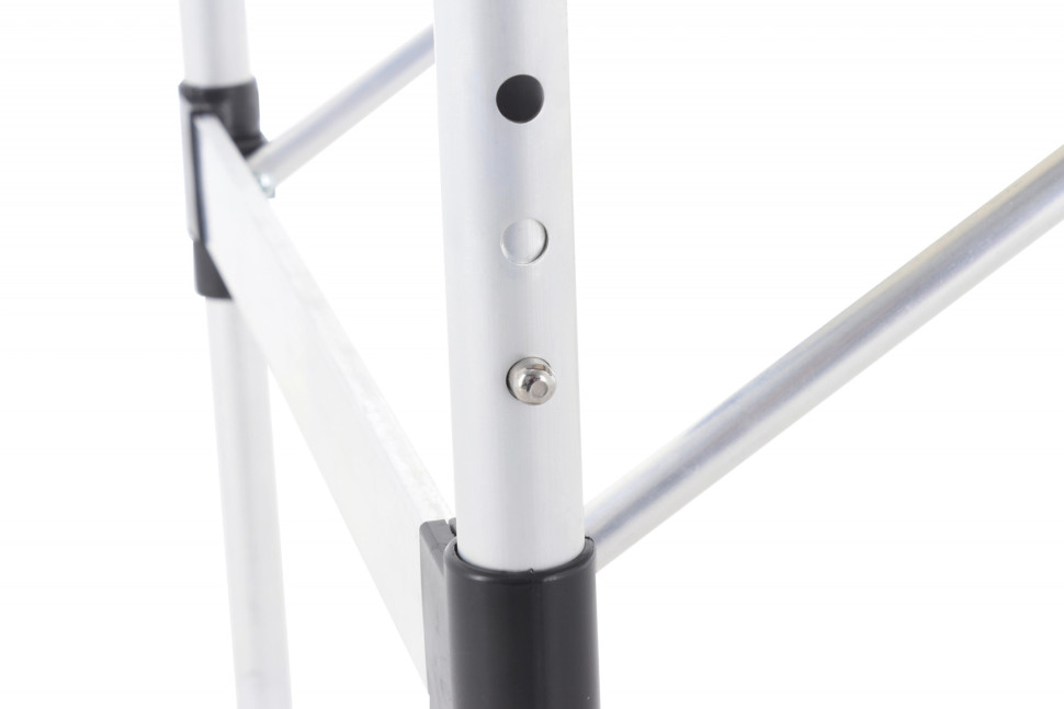 Стол массажный складной (переносной) алюминиевый JFAL01A 3-секционный синий