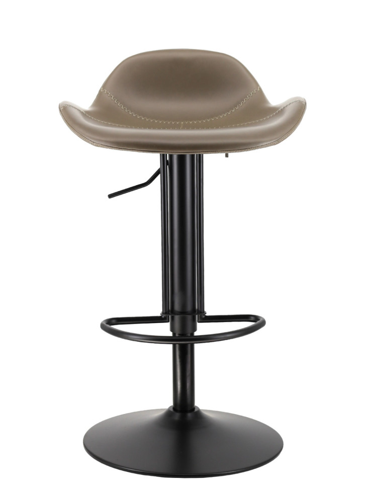 Стул барный Everprof Glory Экокожа Серый