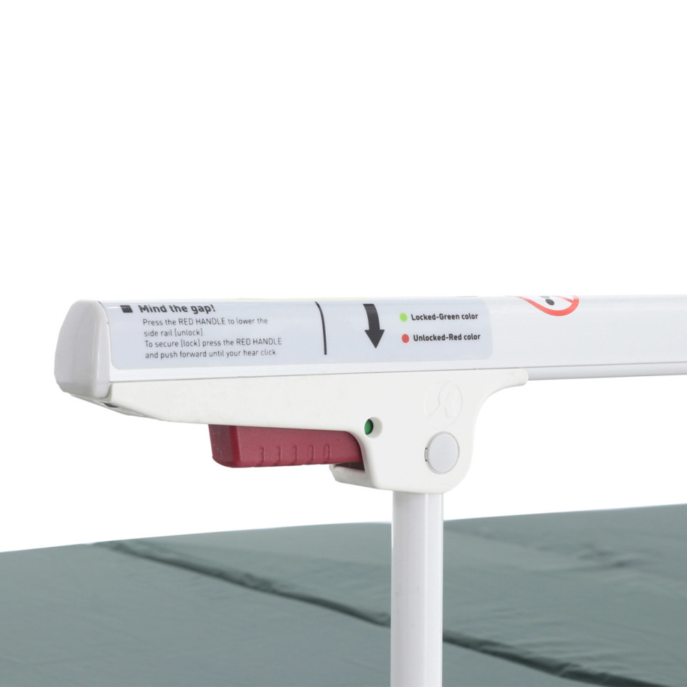 Кровать механическая MED-MOS Е-1 (ABS, 4 секции, матрас, рег.высоты, Т/АТ, тракц.рама)