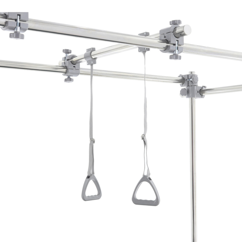 Кровать механическая MED-MOS Е-1 (ABS, 4 секции, матрас, рег.высоты, Т/АТ, тракц.рама)