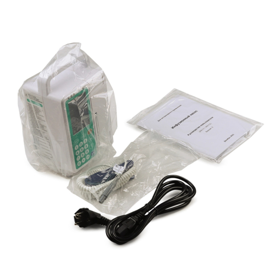 Насос инфузионный в варианте исполнения IPA112 с принадлежностями