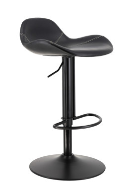 Стул барный Everprof Glory Экокожа Черный