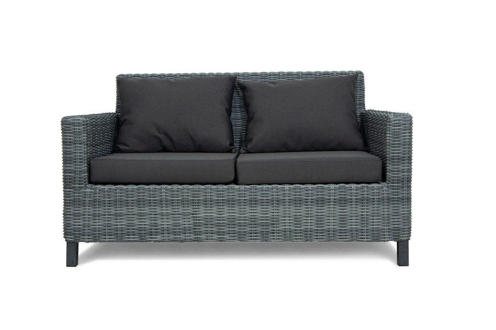 MOKKA BELLA Диван 2-х местный, цвет серый
