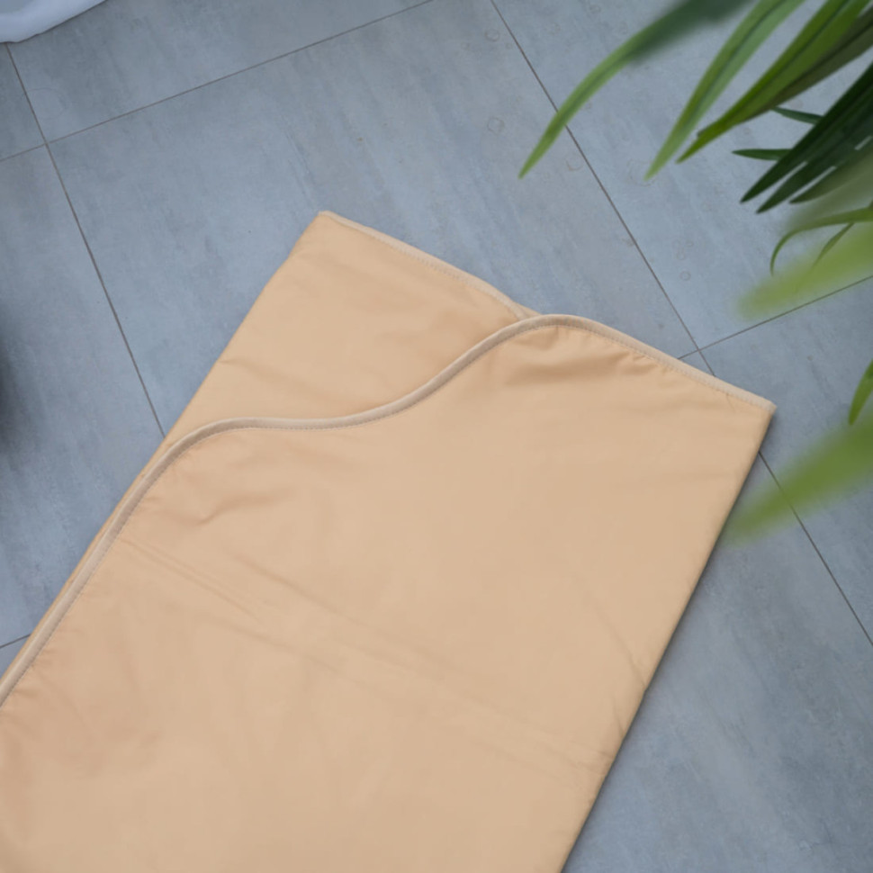 Термоодеяло для обертывания и инфракрасной сауны EcoSapiens Infrasauna 220х180 см бежевое S283_bg